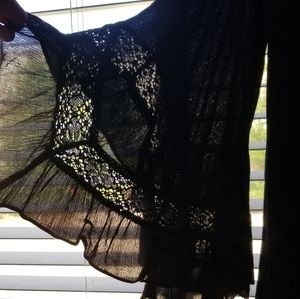 Black babydoll top or short dress